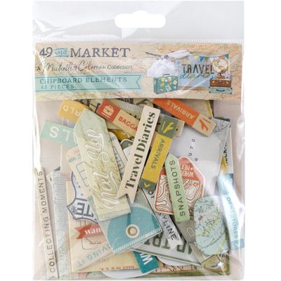 Travel Diaries Chipboard