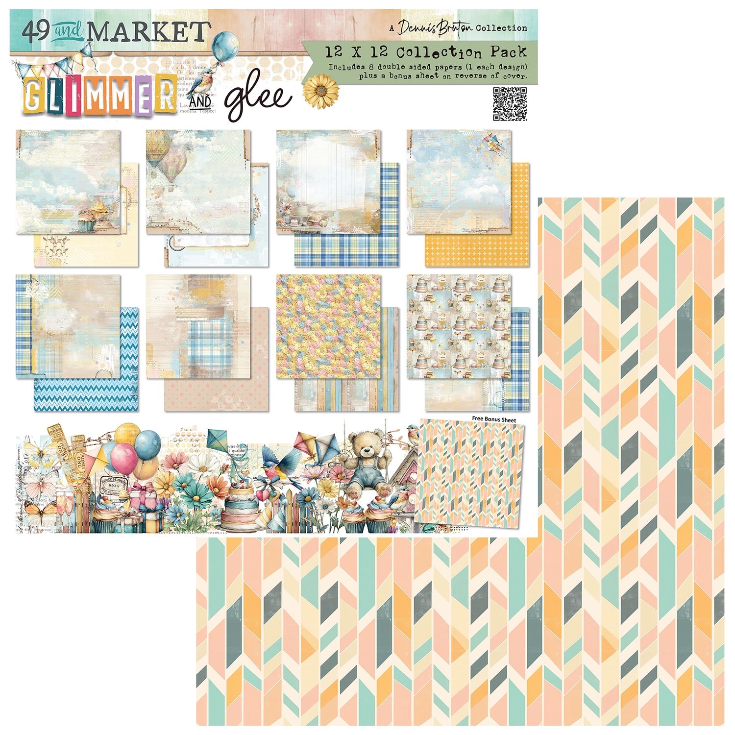 Glimmer and Glee 12x12 Collection pack