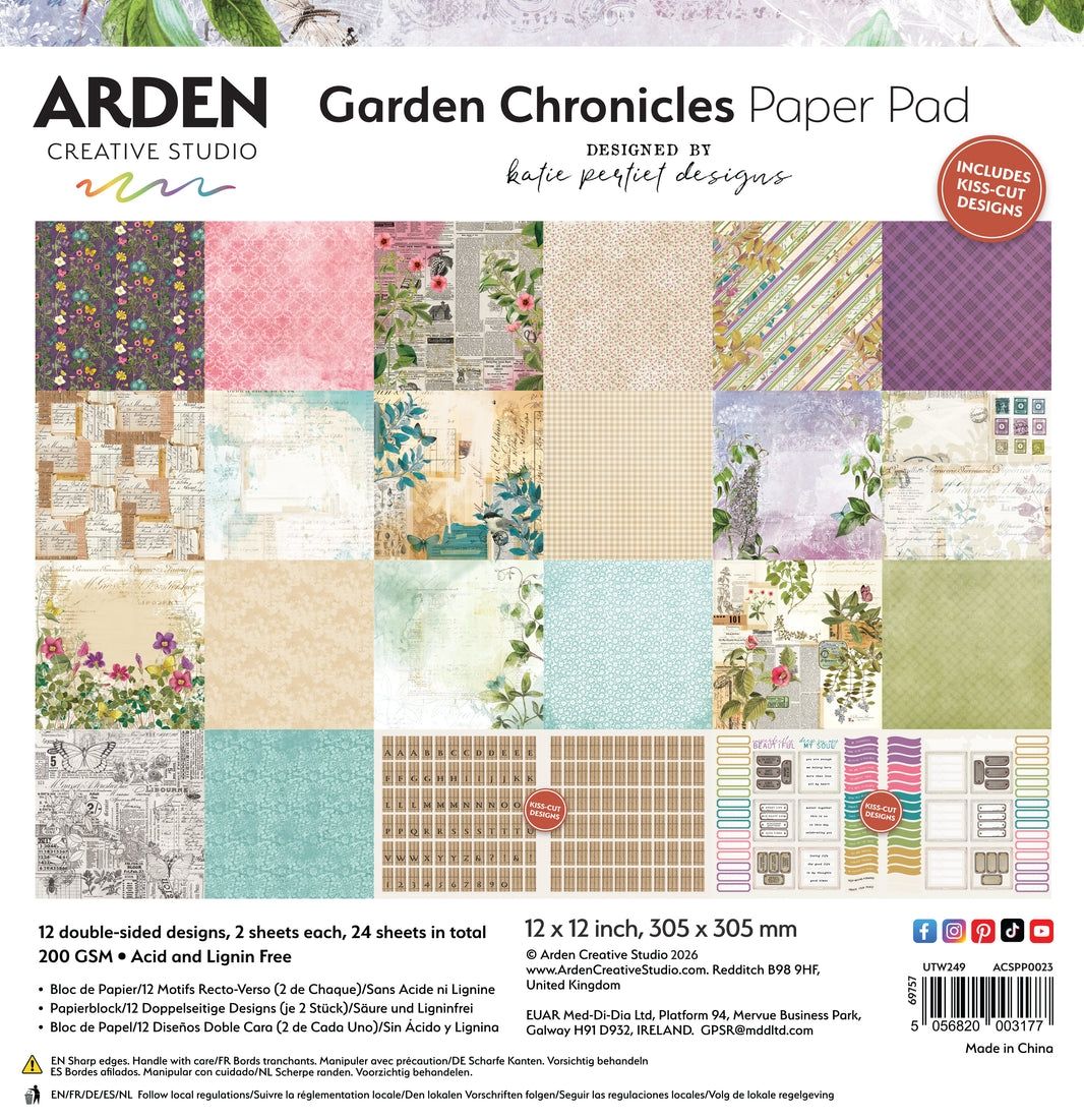 Garden Chronicles 12x12 Pad