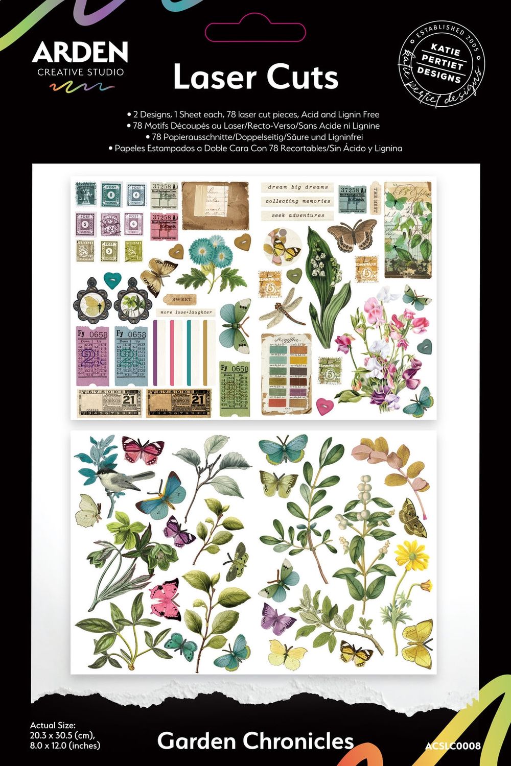Garden Chronicles Laser Cuts