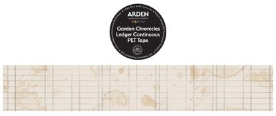 GARDEN CHRONICLES LEDGER Continuous PET Tape