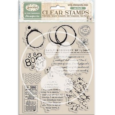 Secret Diary Mixed Media Stamps