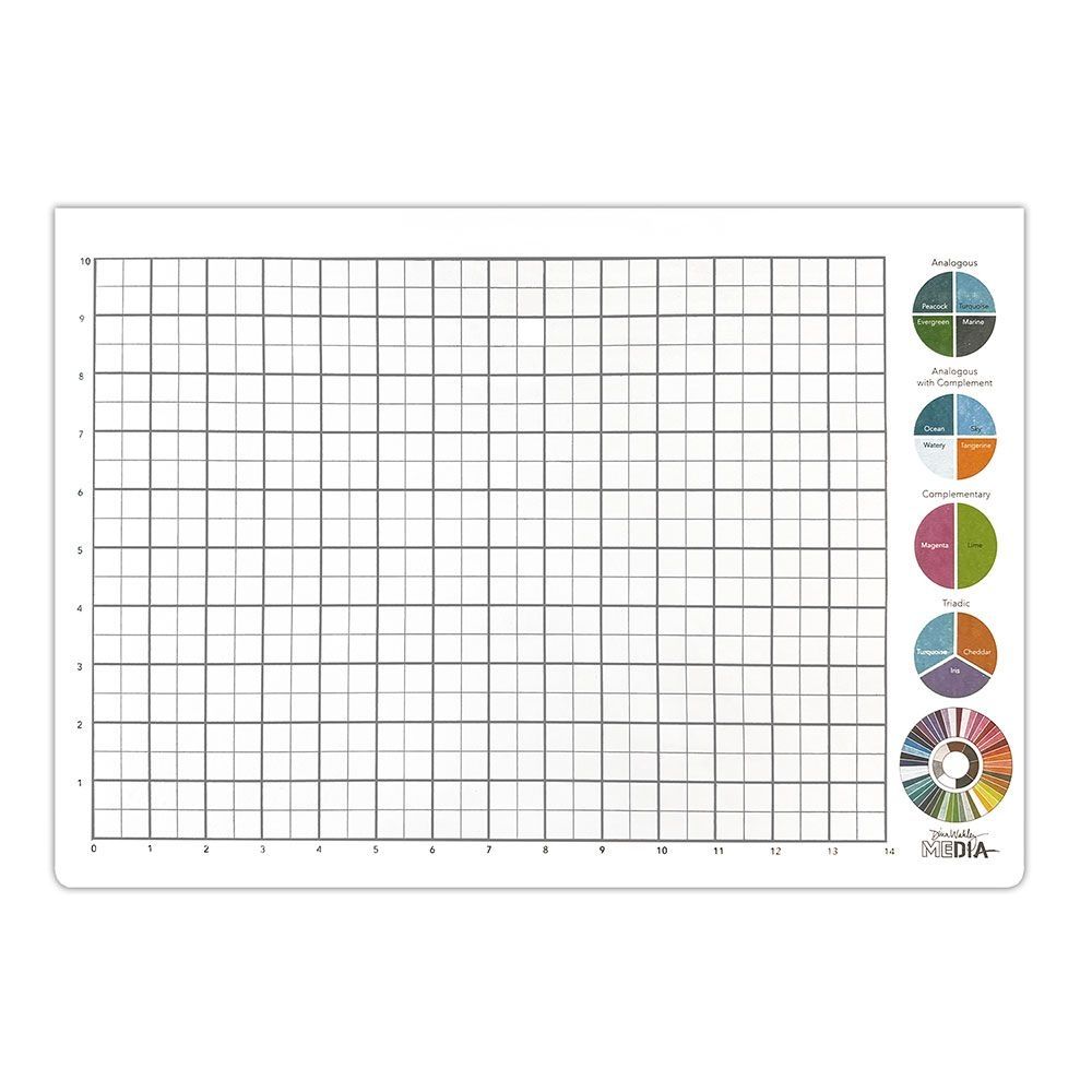 Dina Wakley MEdia Workplace Pad #preorder