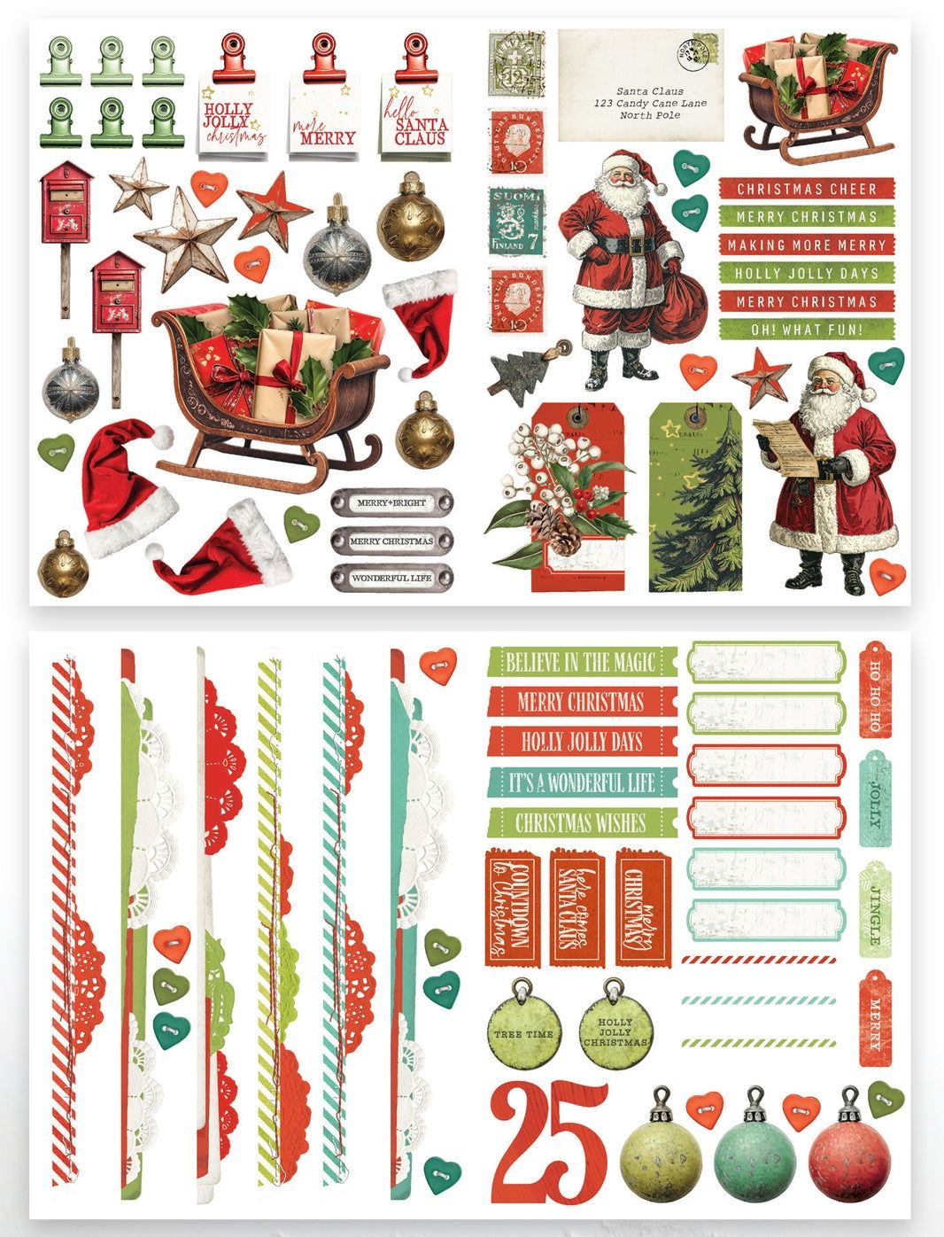 CHRISTMAS CHEER Essential Laser Cuts