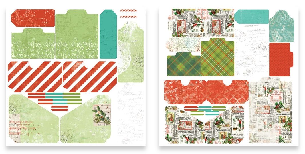 CHRISTMAS CHEER Journal Makers Ephemera Pack #preorder 
