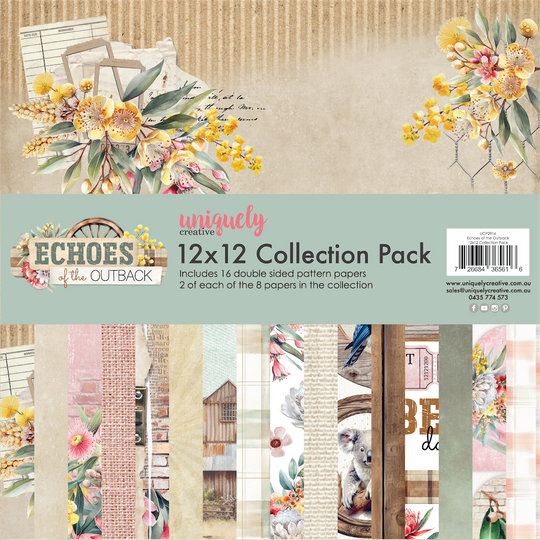 Echoes of the outback 12 x12 Collection Pack