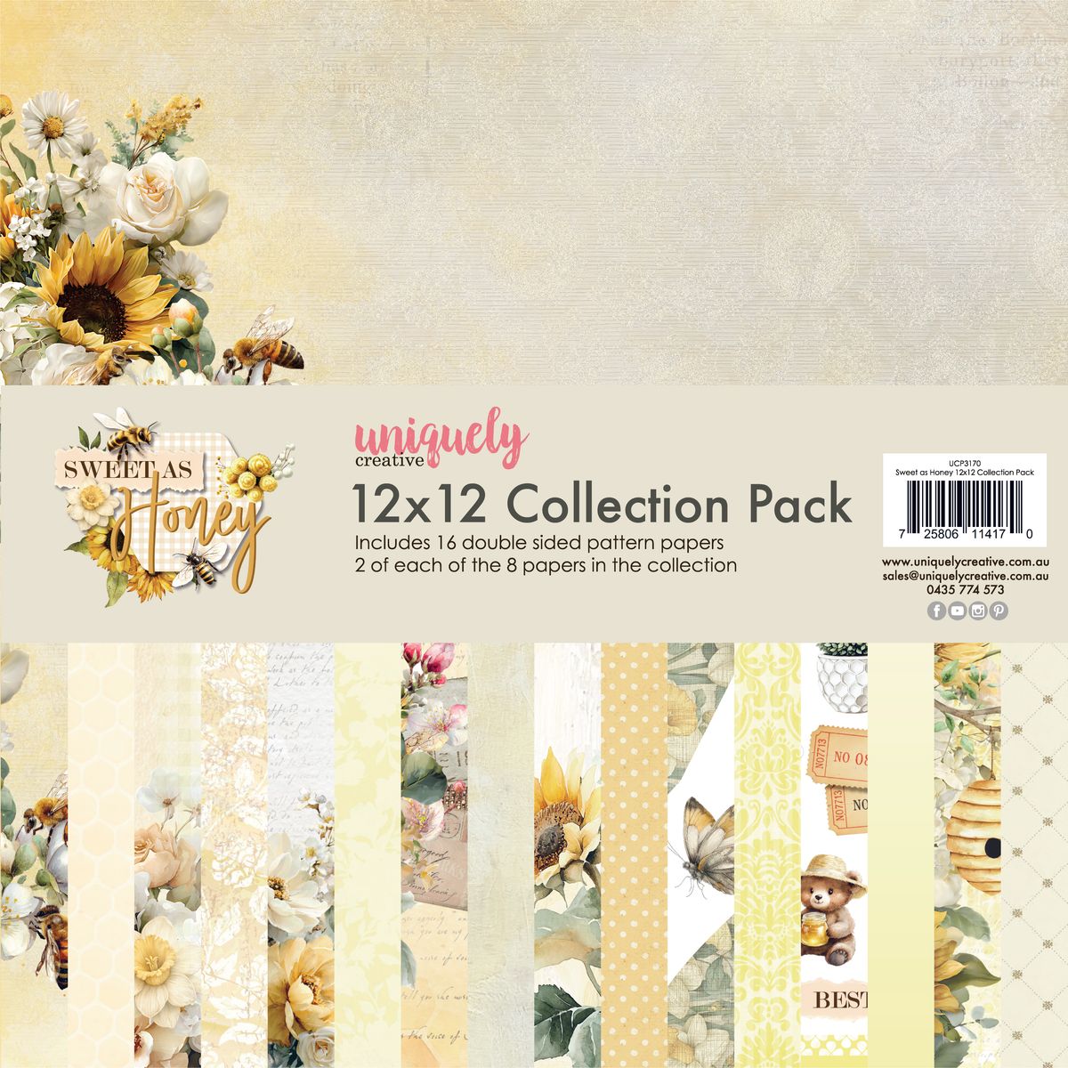 Uniquely Creative Sweet as Honey Collection kit 12x12 #Preorder 