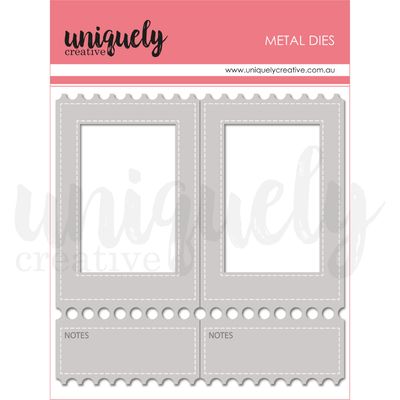 Folding Ticket Frame die