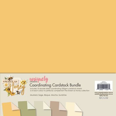 Uniquely creative Sweet as Honey Coordinating Cardstock #preorder