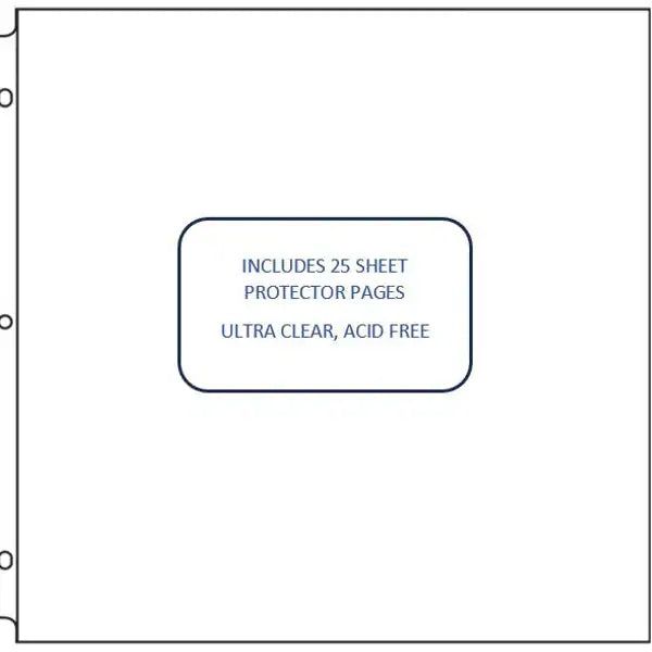 12x12 Refills 25 pack for Ring Albums