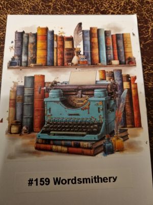 Washi #159 Wordsmithery