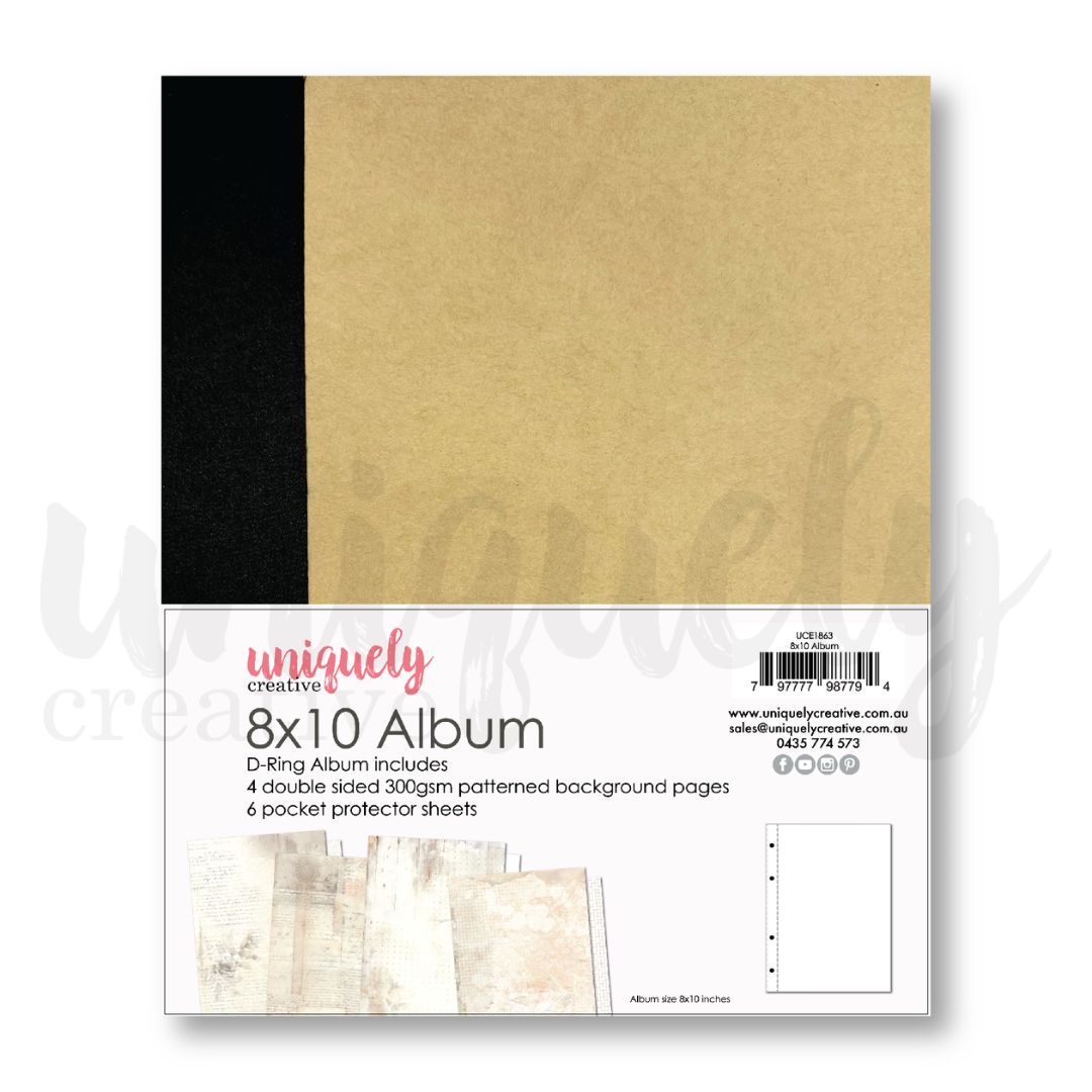 Uniquely Creative 8x10 Ring Album