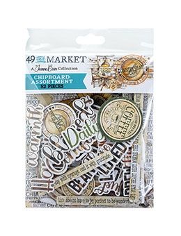 Country Heart Cafe chipboard