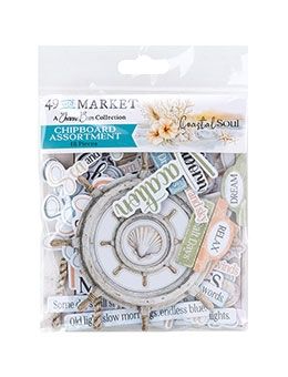 Coastal Soul Chipboard elements