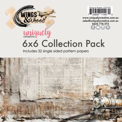 Wings and Wheels 6x6 pad