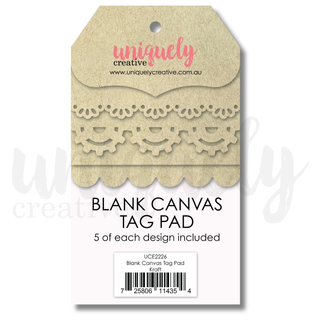 Blank Camvas Tag Kraft