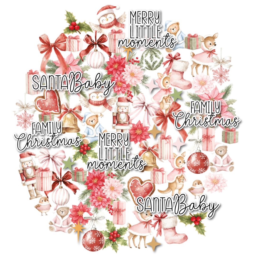 Little festive things die cuts