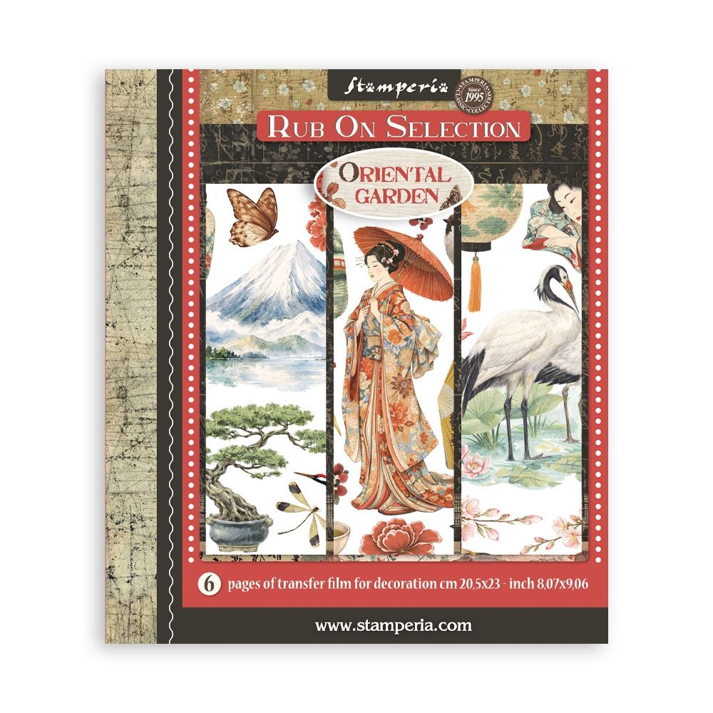 Stamperia Oriental Garden Rubon Book