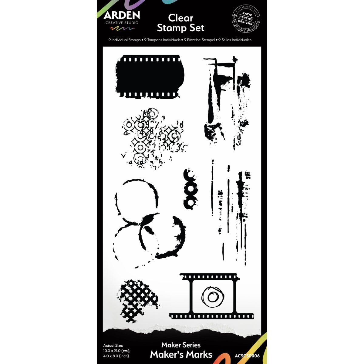 Makers Mark Clear Stamp Set