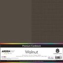 Arden Walnut Premium Cardstock single sheet