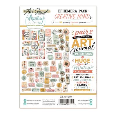Mintay Art Journal Ephemera Pack