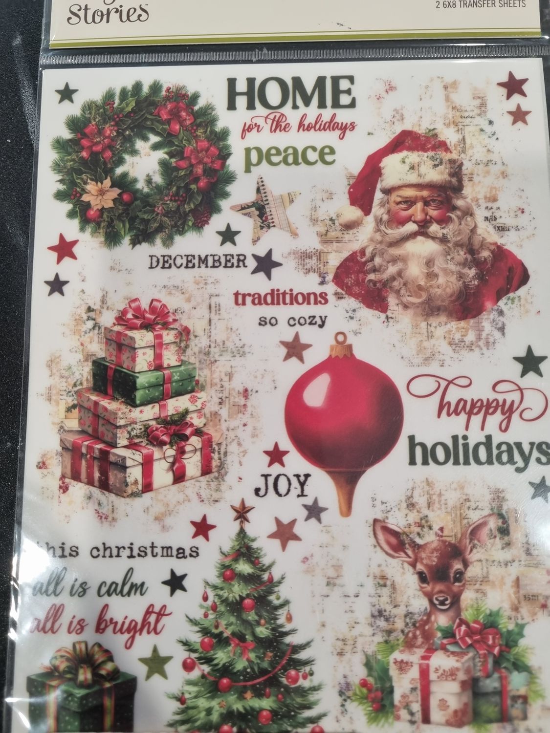 Simple Stories Christmas Rubons