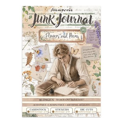 Flowers and Poems Junk Journal