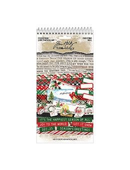 2025 Tim Holtz Christmas Sticker Book