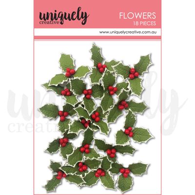 Christmas Holly Flowers