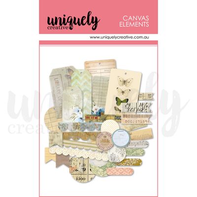 Vintage Canvas Elements