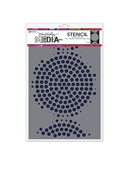 Dina Wakley Stencil Circle of Circles