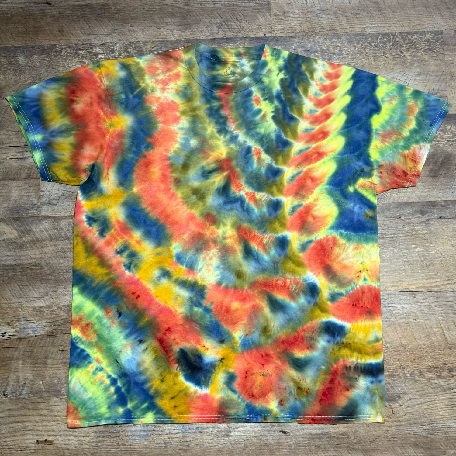 Fruit Roll Up - Rolled Tie Dye Shirt | 2XL (1 of 1)