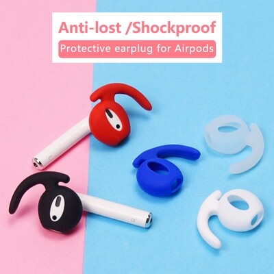 Airpods 1 & 2 - perfect fit (Sort)
