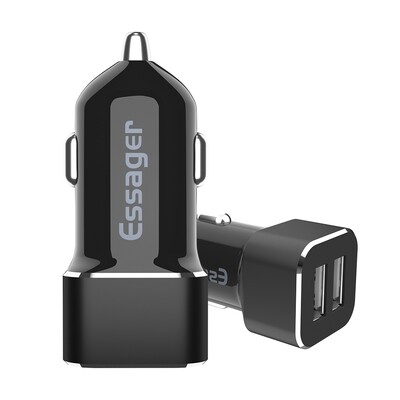 Dobbelt usb bil-oplader