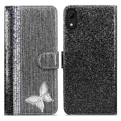 Butterfly Diamond Mirror Leather cover