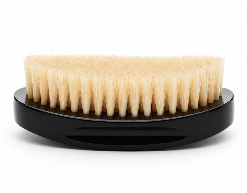 Oval Curved Palm Brush