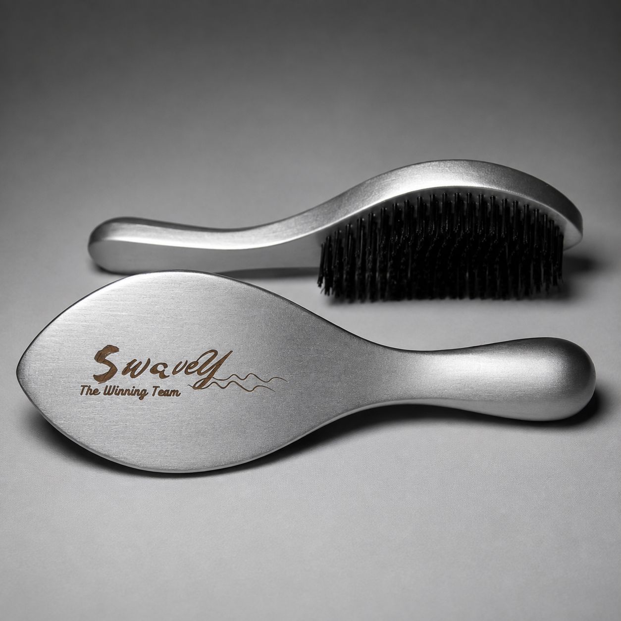 Swavey Silver Surfer Hard pointed handle Brush