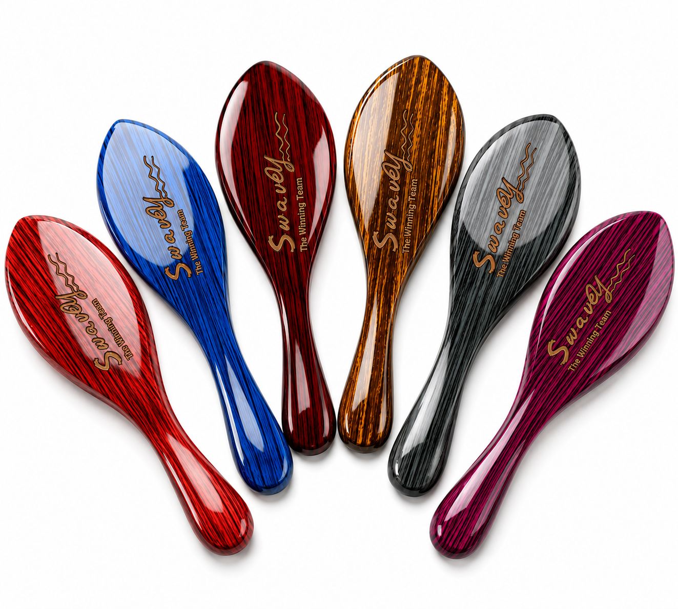 Investor Product | Multi-Colour Wood Grain Brush | Perfect Timing Collection (Gloss Finish)