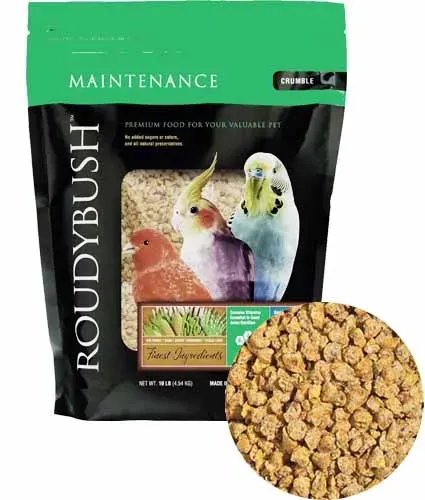 Roudybush Maintenance, Crumbles - 25 lb