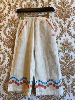 Apple Flower Wide Pants
