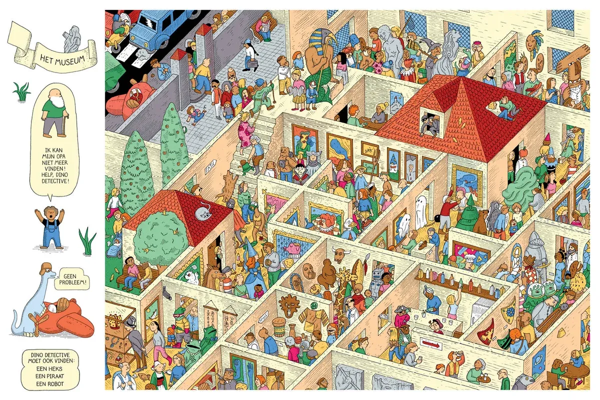 Dino Detective Kijk En Zoekboek