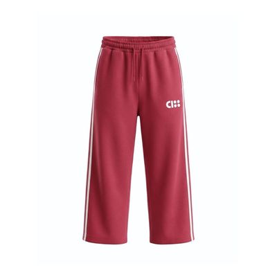 Straight Jog Pant Red