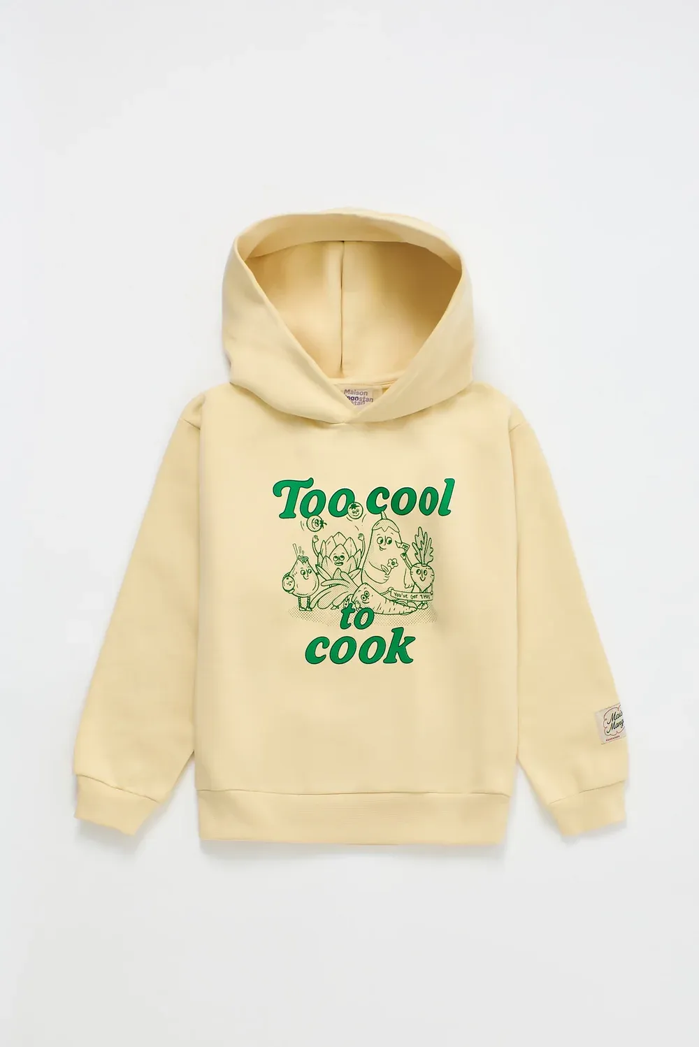 To Cool Too Cook Hoodie Beige