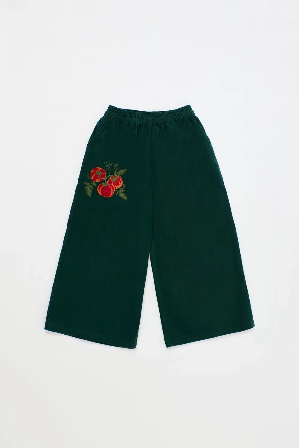 Vegetables Microcorduroy Pants Green