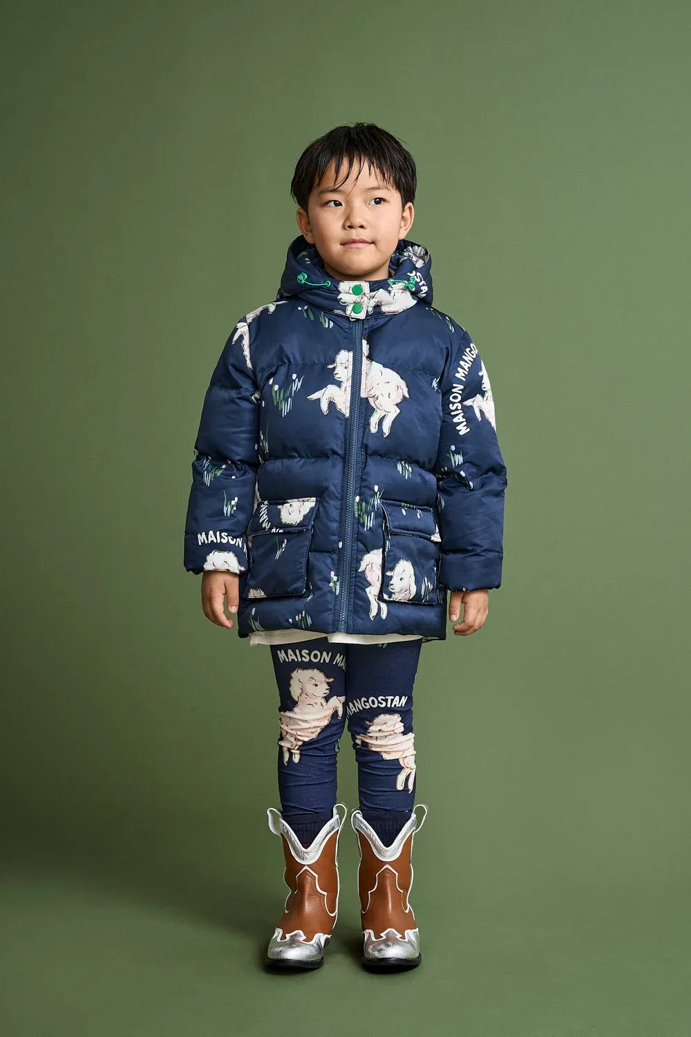 Ovejas Puffer Outwear Blue