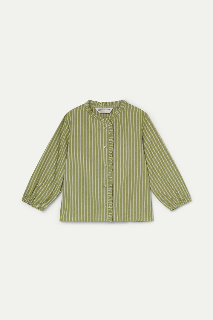Blouse Stripe Green