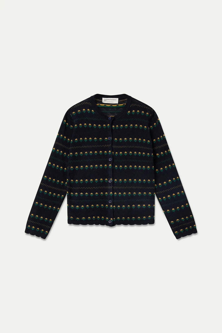 Cardigan Happy Flower