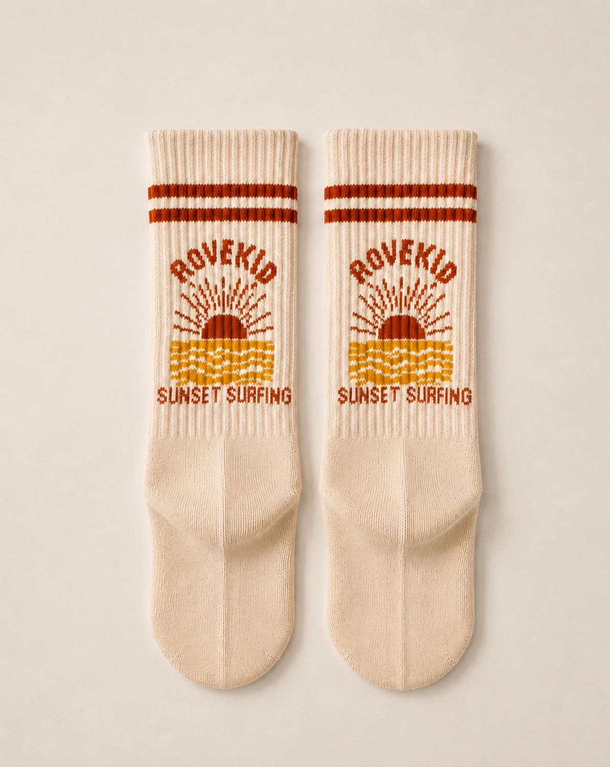 Socks Sunset Surfing