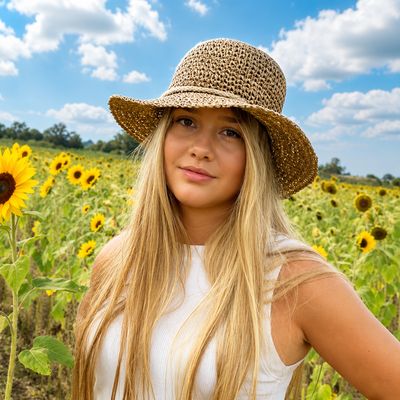Small Flat Brim