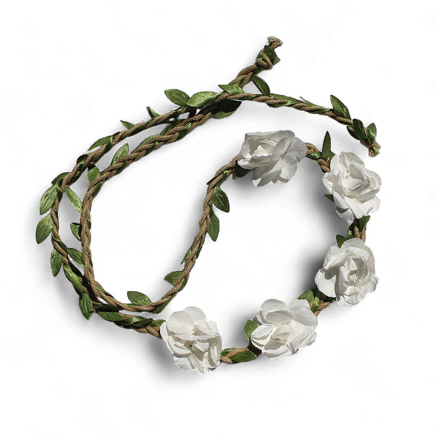 Flower Band Accessory, Colour: White